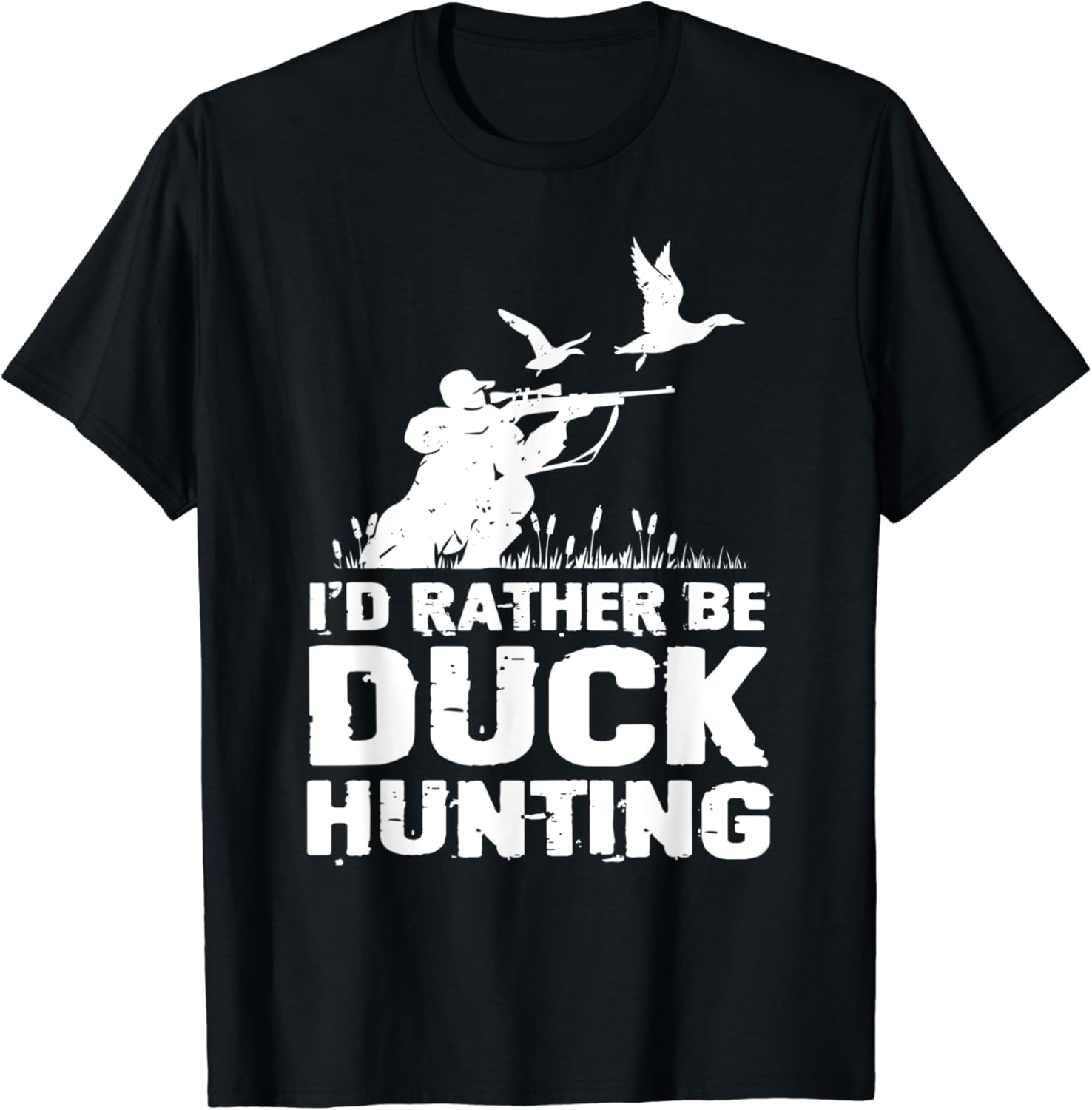Cool Distressed Vintage Duck Hunting Gift TShirt Clothing